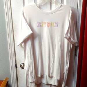 DKNY Sport Pastel Logo T-Shirt NWOT